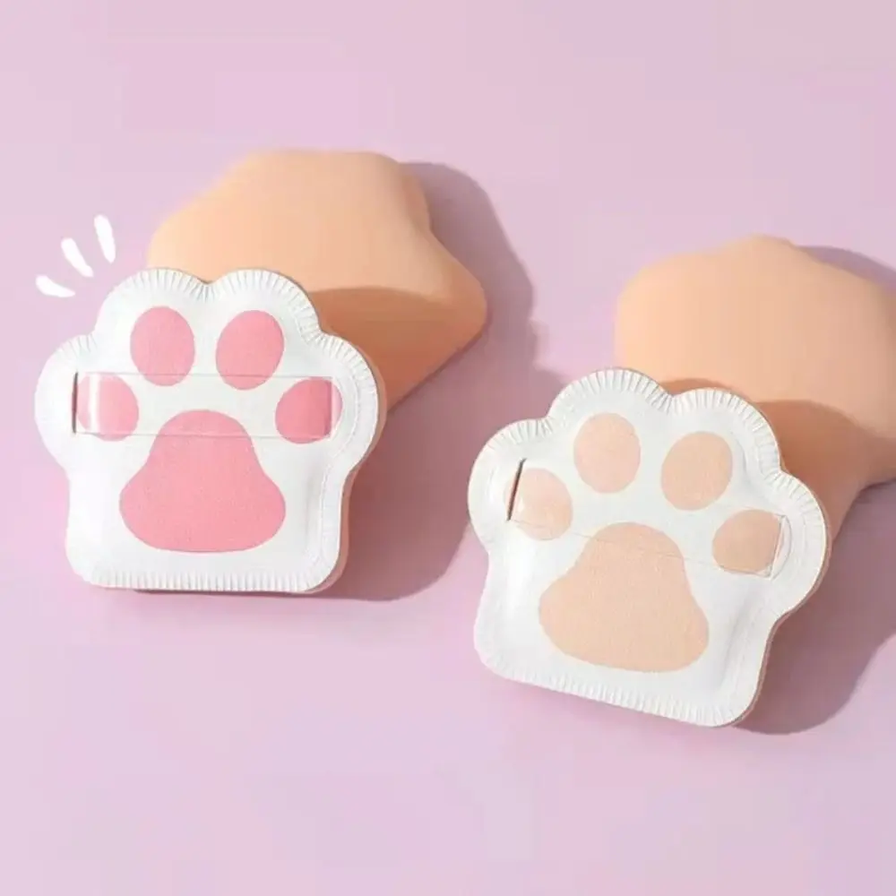 

Portable Soft Powder Sponge Puff Foundation Cream Cushion Puff Cat Claw Shape Makeup Sponge Air Cushion Beauty Cosmetics Tool