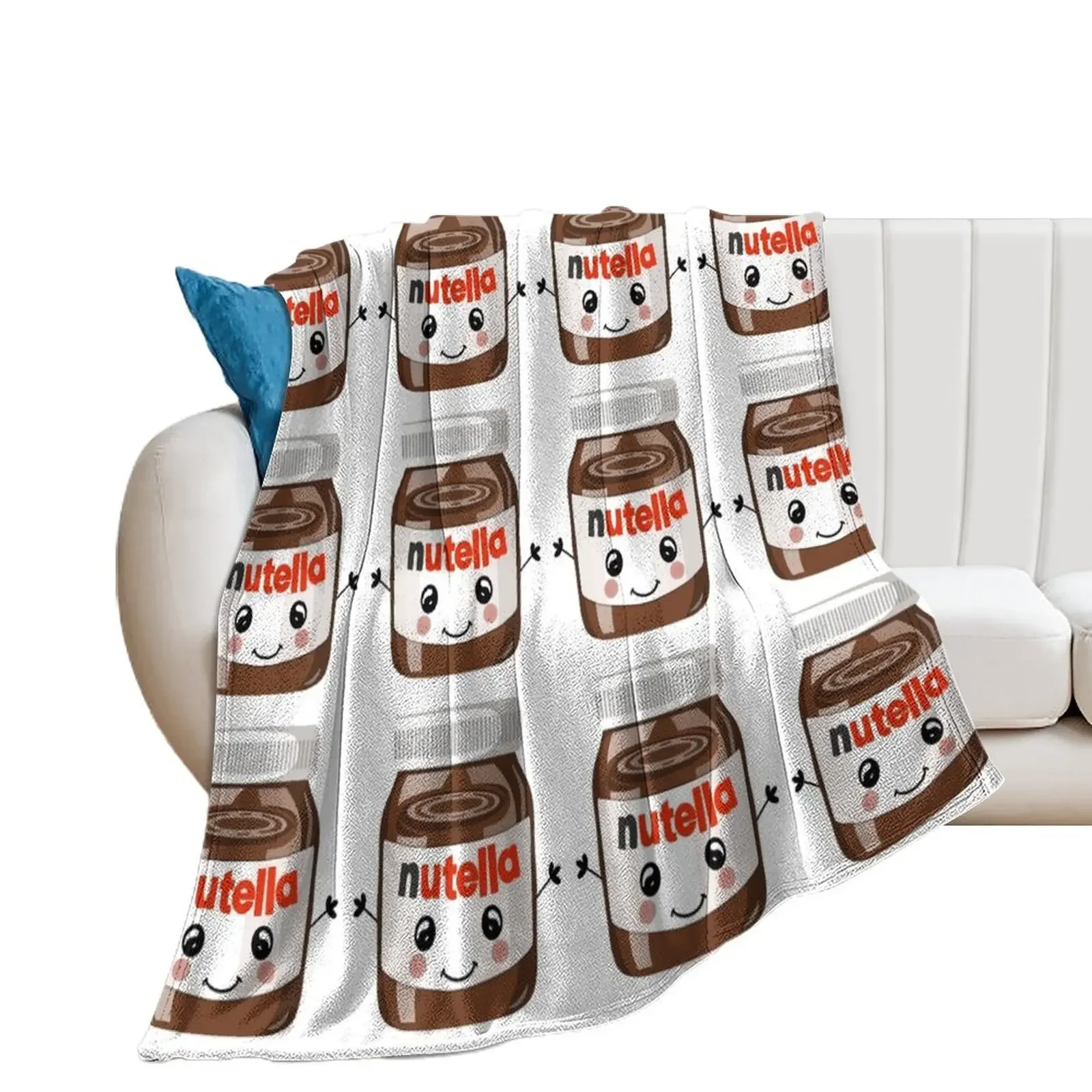 

Nutella Cutie Throw Blanket Blankets For Sofas Sofa Quilt Sofas Blankets