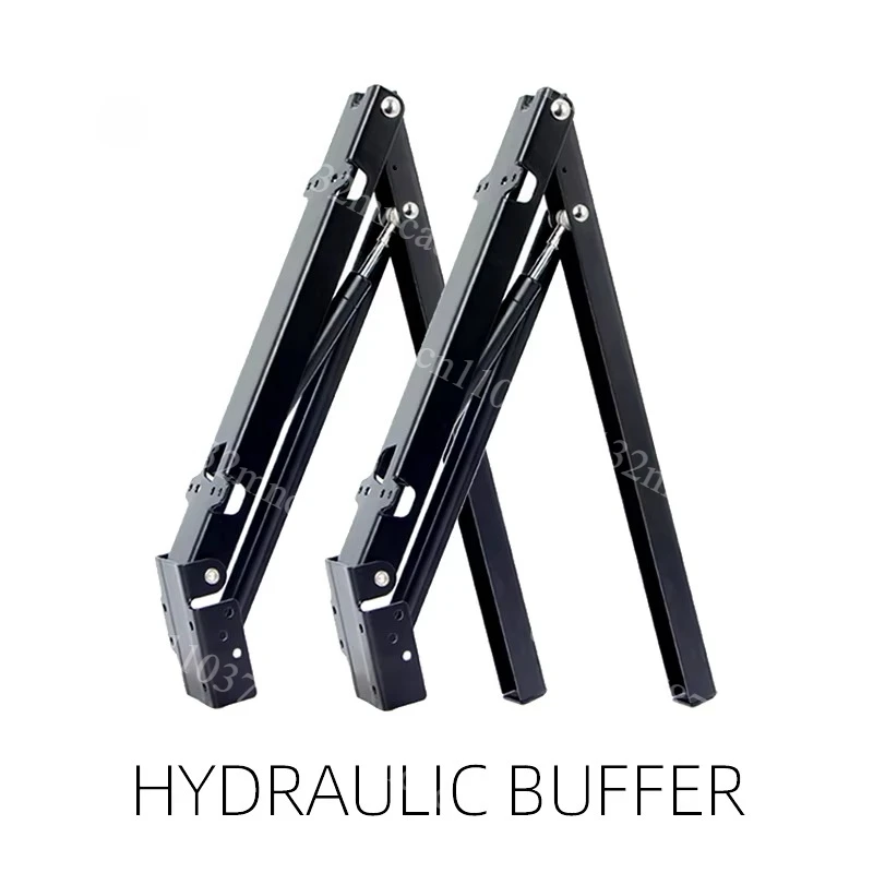 2pcs Folding Seat Stool Bracket Hinge Cold Rolled Steel Conceal Wall-Mounted Entrance Folding Stool Support Hardward Accessories