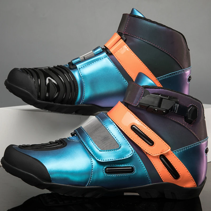 

Motorcycle professional protection riding boots four seasons new comfortable off-road men's outdoor motorcycle shoes for riding
