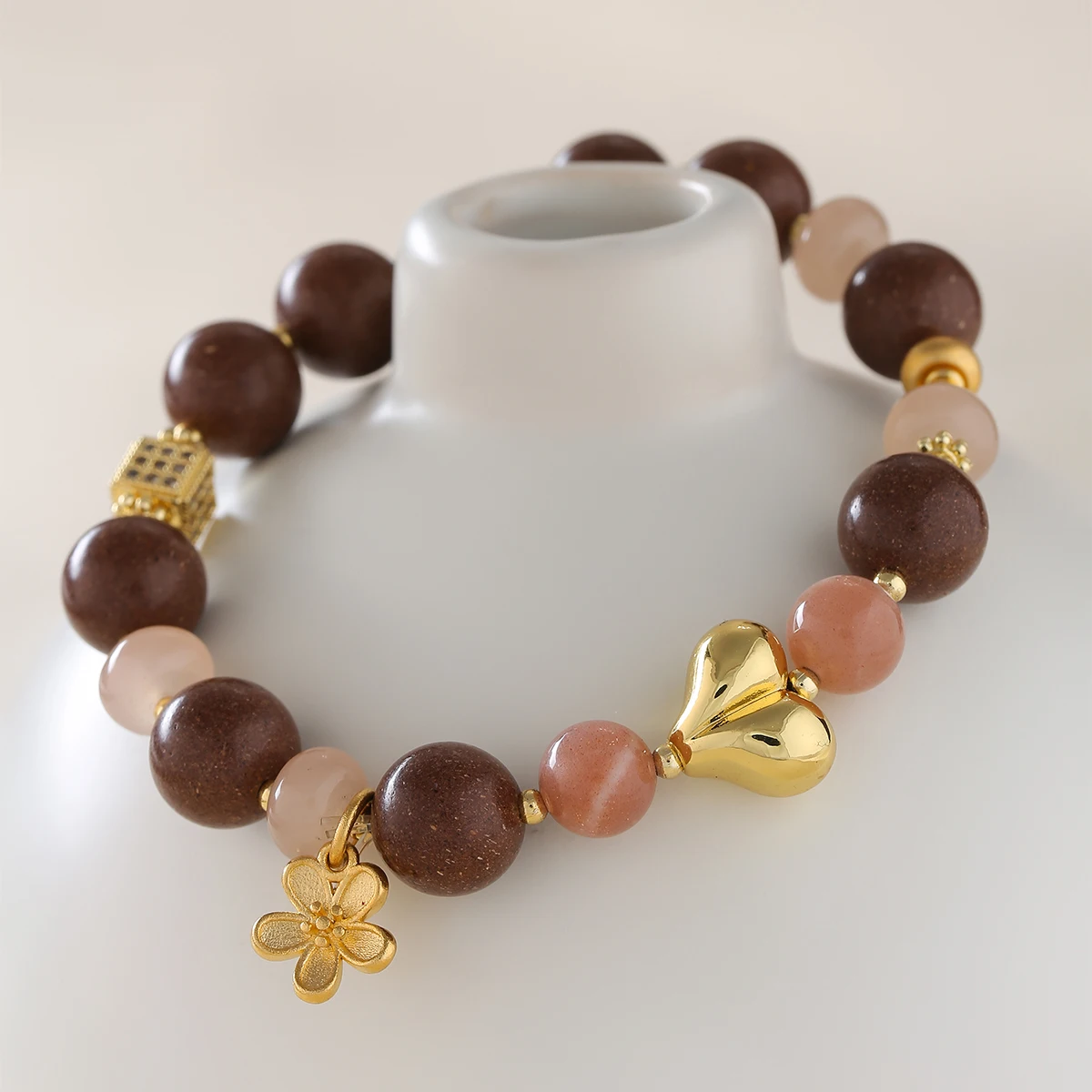 JD العطر الطازج البخور حبة سوار البرتقال غروف Qingyuan واضح التفكير للتركيز اليدوية مرونة مجوهرات لدراسة العمل