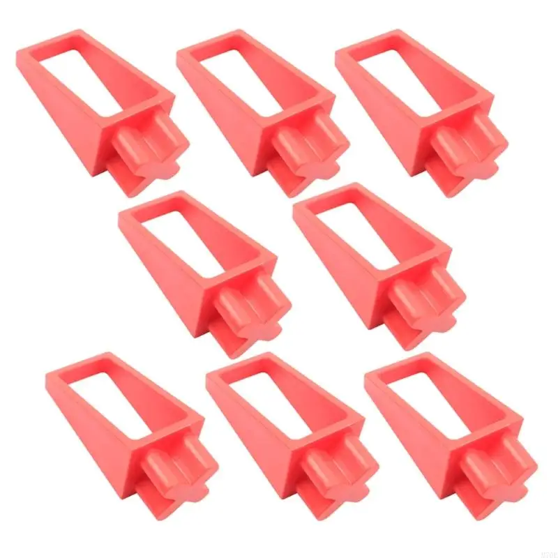M76E Ladungsanschlagblöcke für 2-Zoll-X-Slot-Pickup-Ladefläche, 8-teiliges ABS-Teilerzubehör – Detail 4