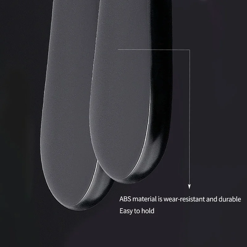 Juego de 4 unids/set, nuevo peine negro de Material ABS, accesorios para peluquero, peine de masaje para el cabello, productos de peluquería, peine antinudo