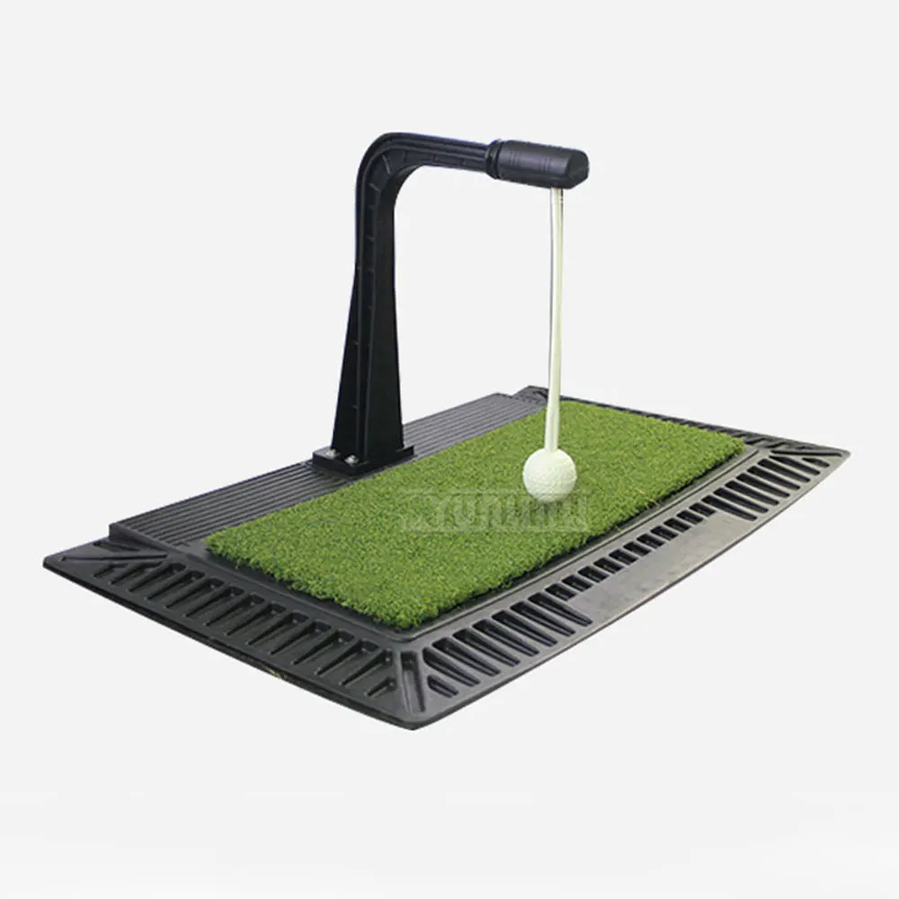 Golf Swing Trainer: 360° Pendulum-Style Practice Mat, Indoor Trainer with Suction Cups and Non-Slip Mat