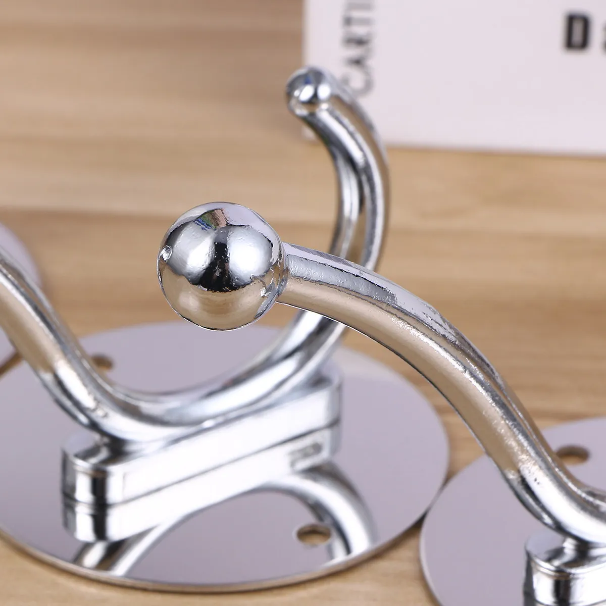 4 Pcs Kitchen Hooks Bathroom for Towels Wall Rack Hanging Coats Hat Hangers Holder Home view 4