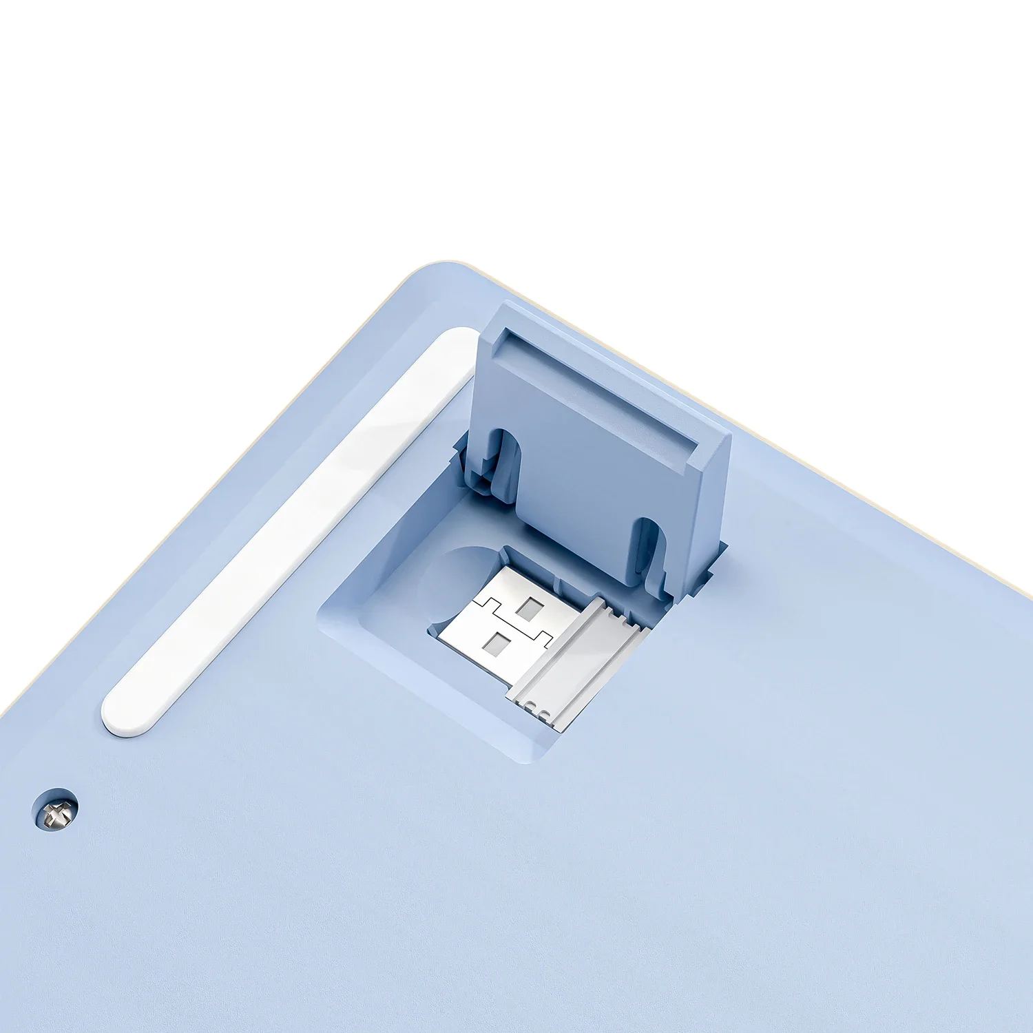 M87 Wireless Keyboard, 87keys Dual Mode Bluetooth Keyboard with Rainbow-light RGB,PBT Ballcaps Design Gaming Keyboard Cnc parts