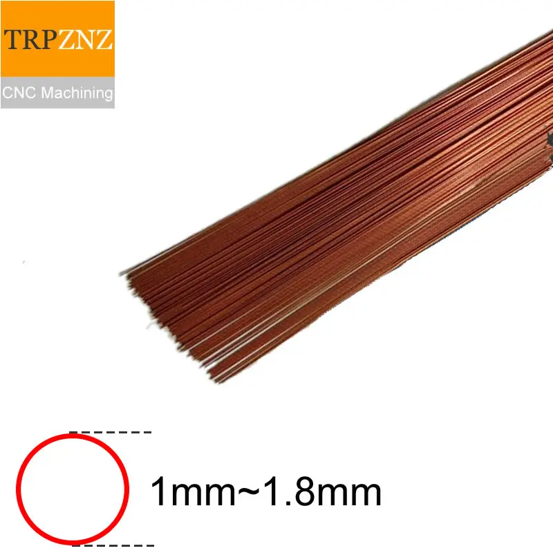 

T2 copper pipe tube outer diameter 1mm 1.5mm 1.8mm wall thickness 0.15mm 0.2mm 0.25mm copper pipe,Capillary Hollow copper tube