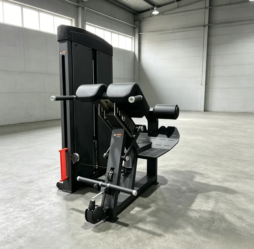 Commercial Fitness Equipment Pendulum Reverse Stepper & Hip Thrust Machine Steel Construction Safety Features Arms Legs Exercise