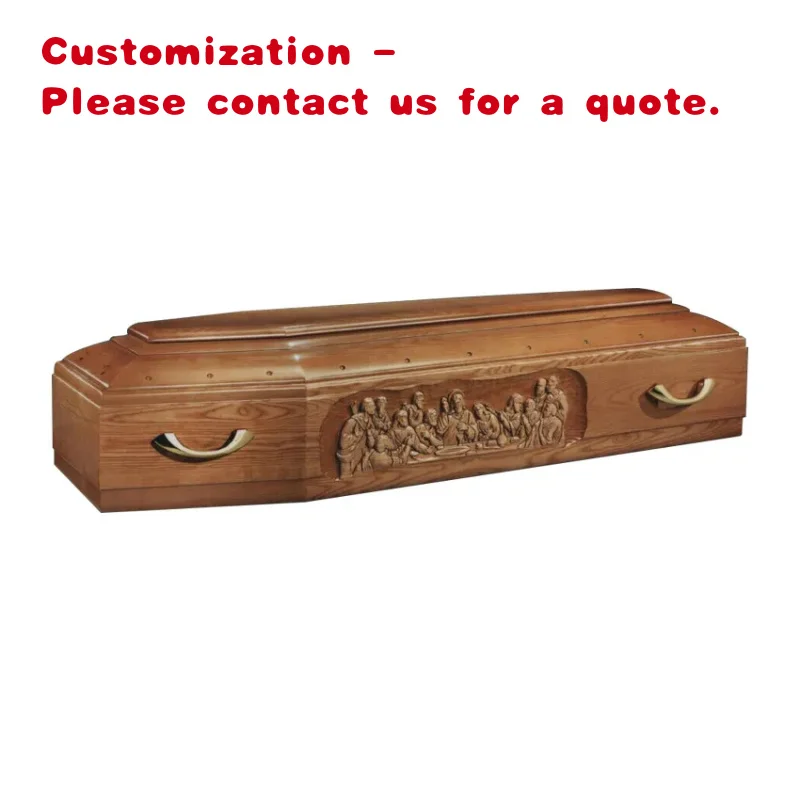 

custom.Custom Solid Wood Paulownia Carved Funeral Coffin Urn