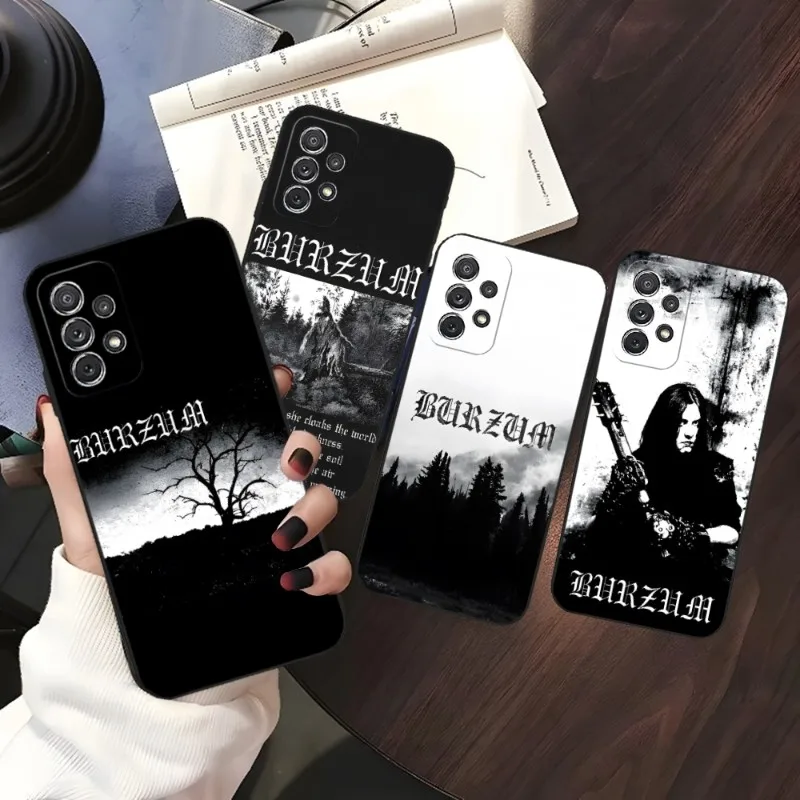 Burzum Filosofem BRZM Phone Case For Samsung A73 A71 A54 A53 A52 A51 A50 A42 A34 A33 A32 A31 A23 A22 A21 A20 A14 A13 A24