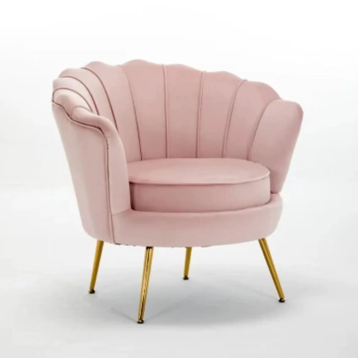 

Single sofa chair light luxury women's clothing store Internet celebrity small sofa nail salon stool Nordic bedroom fabric sofa