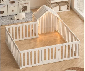 Multi-size Home Baby Simple Guardrail Indoor Baby Playground Easy To Install and Easy To Clean