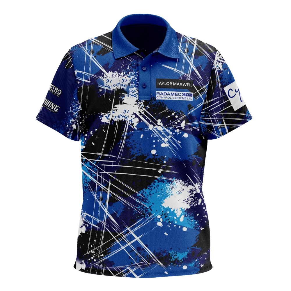 2025 Luke Humphries World Champion Tour Polo - Dartshirt fléchettes passionnés Sports Dry Rapide T-Shirt homme Vêtements pour enfants