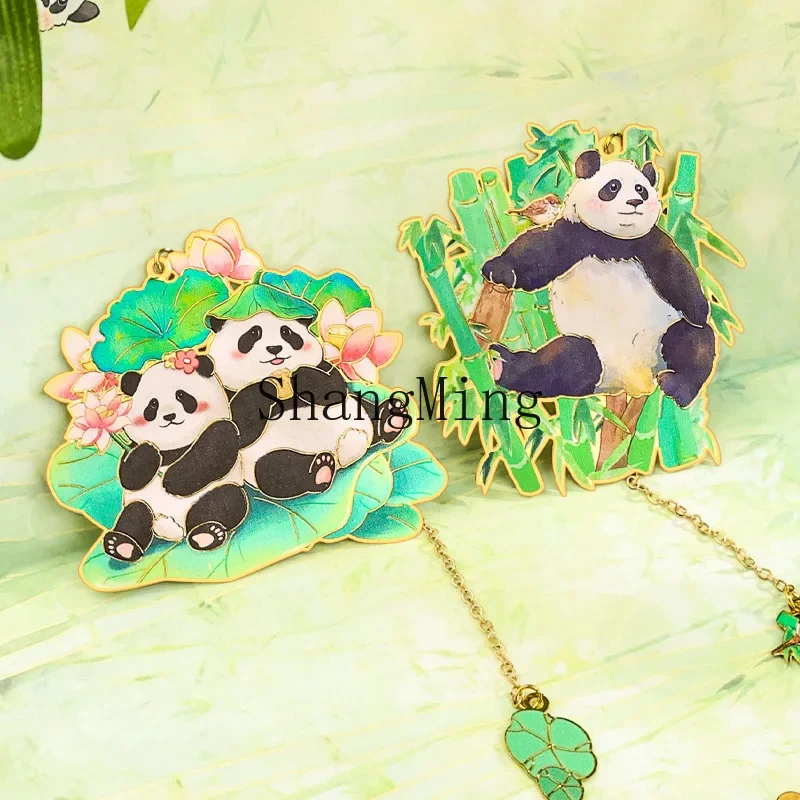 

CL Modern Fashion Guochao merchandise Antique Notebook Creative Panda Cartoon Notebook Student Diary