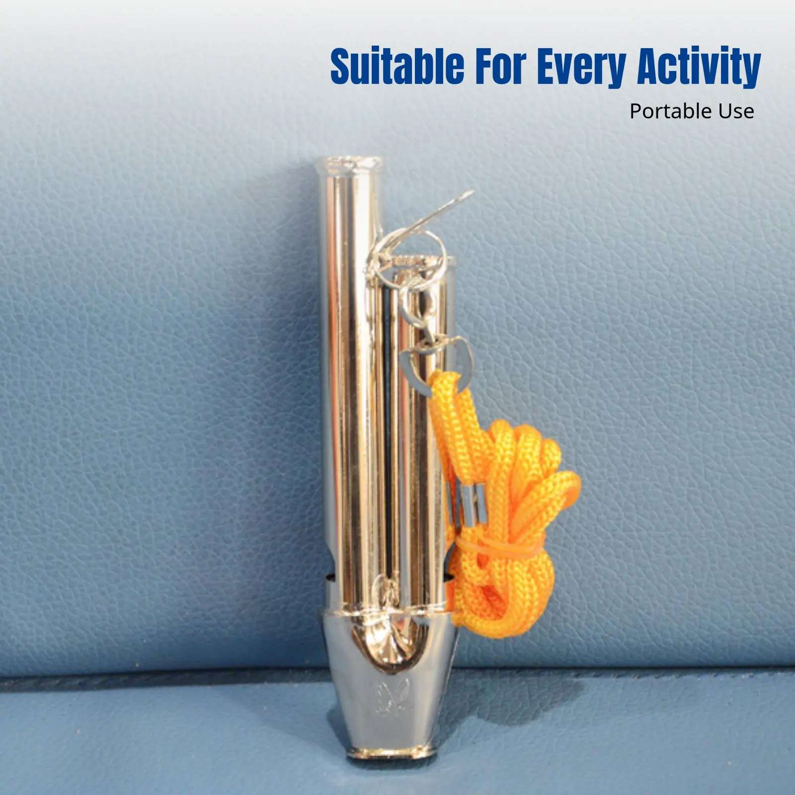 

Outdoor Survival Whistle, High-Pitched Referee Whistle, Essential for Sports Teachers, Court Game Training & Metal, Multi-Tone