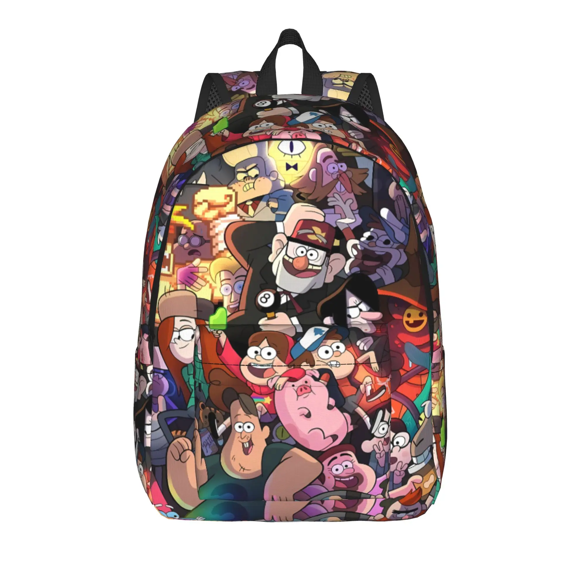 Backpack Gravitys Anime Falls Boy Girl Polyester Travel Backpacks Big Novelty School Bags Rucksack