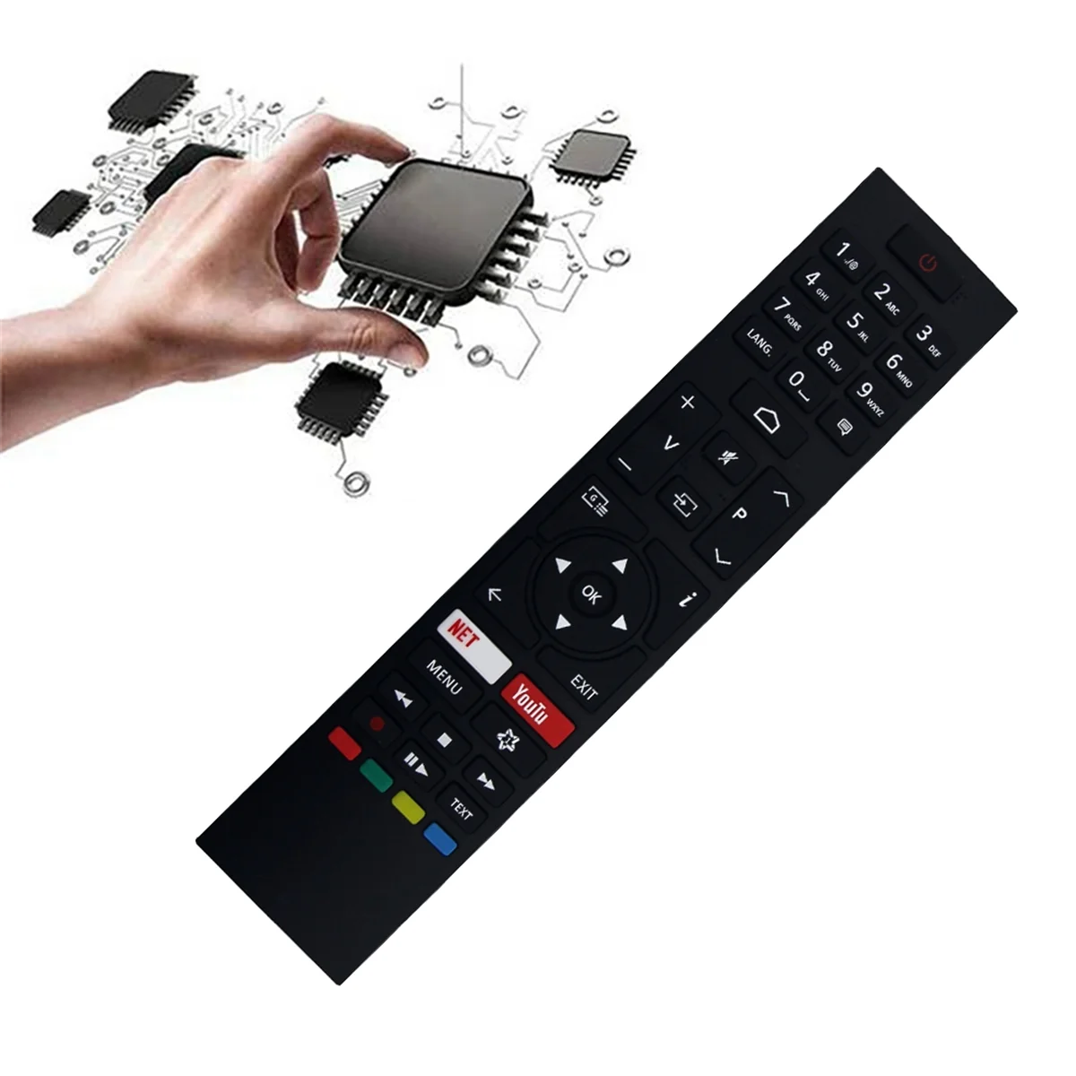 CT-8557 RC43157 Remote for Toshiba TV 24WA2063DA 32WA2063DA 43UA2063DA 49UA2063DG 50HAK6151 55UA2063DG 58UA2063DG