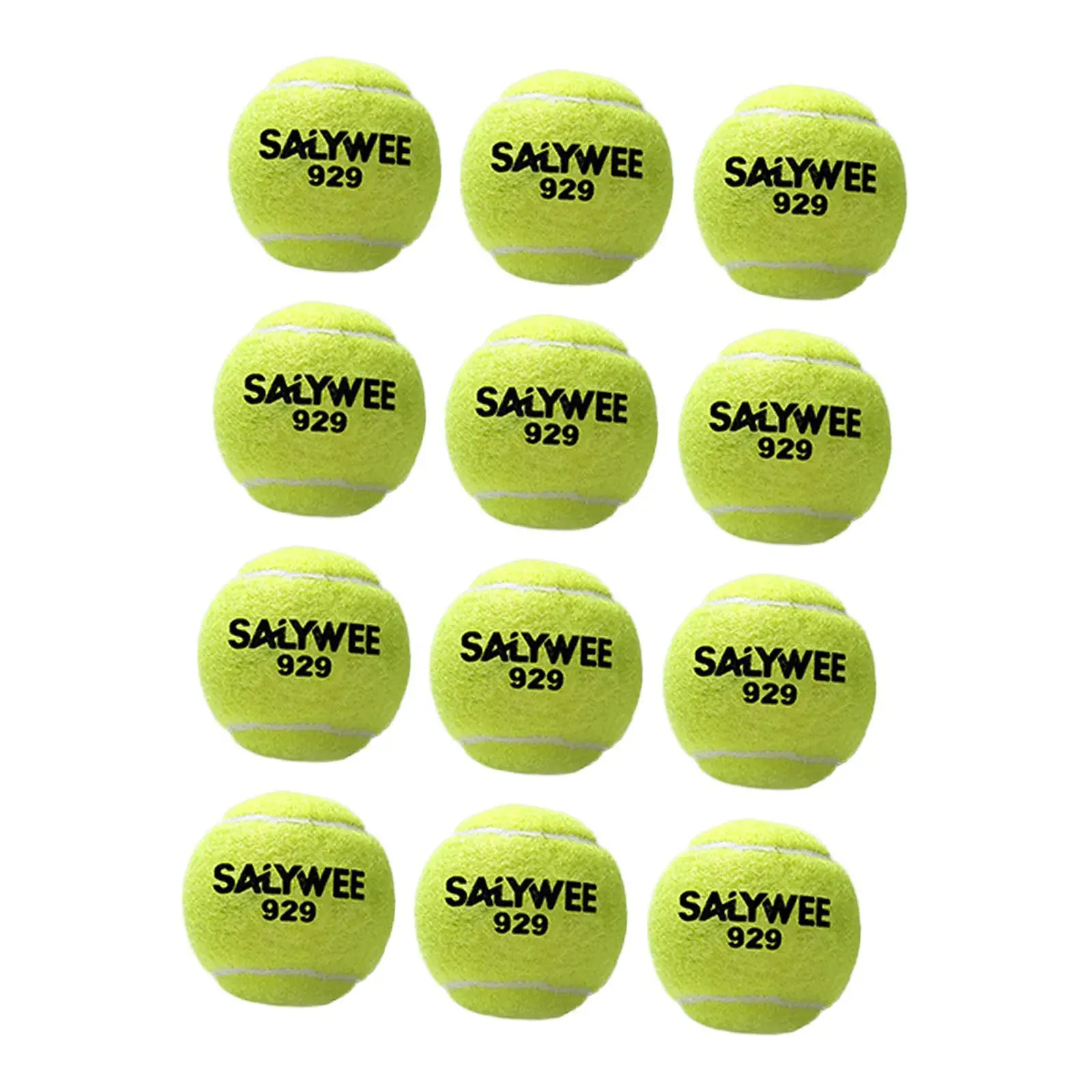 

12Pcs Tennis Balls, Beach Tennis Balls, Bright Pet Dog Tennis Balls,Training Balls for Lawn,Playing with Dogs,Yard Practicing