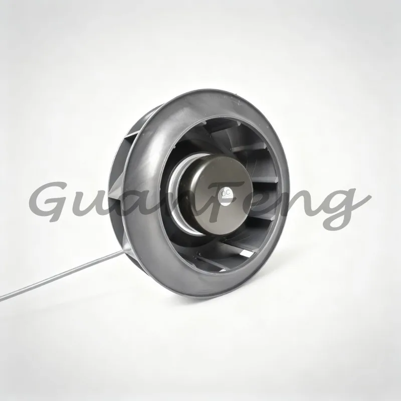 0-10V / PWM Controllable 220mm Radial Centrifugal Fan, DC 24V 48V,   for Battery Charger & Heat Exchanger Ventilation