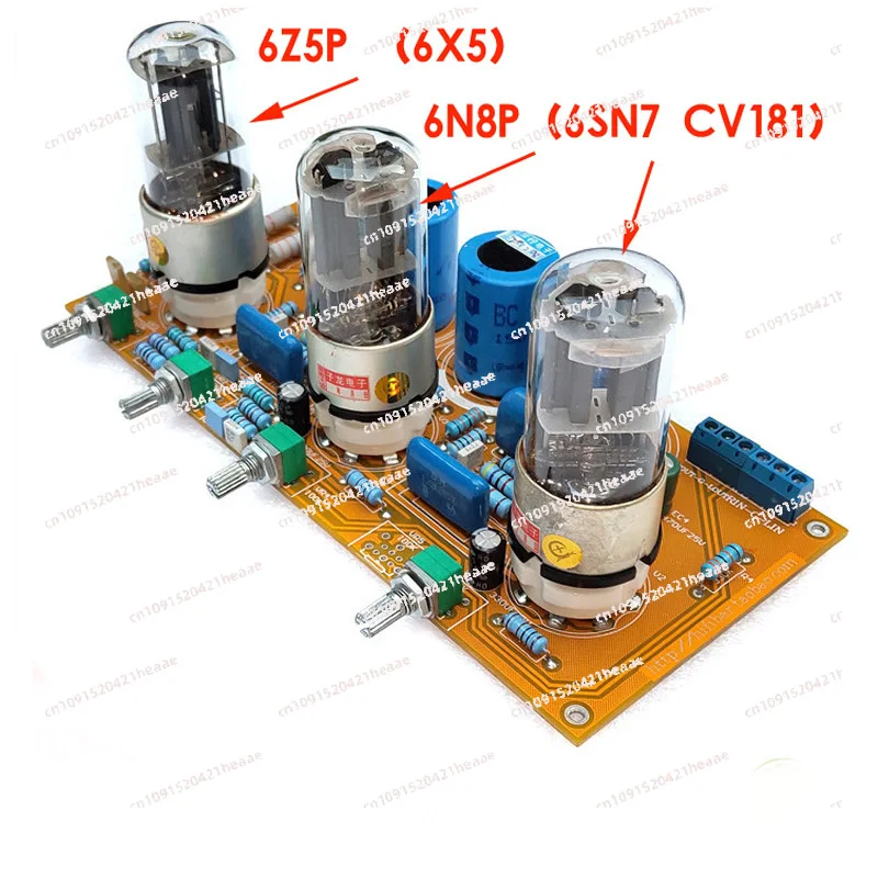 Suitable for 6SN7 6N8P tube tone pre-stage tuning board, bile pre-stage, 6Z5 bile rectifier.