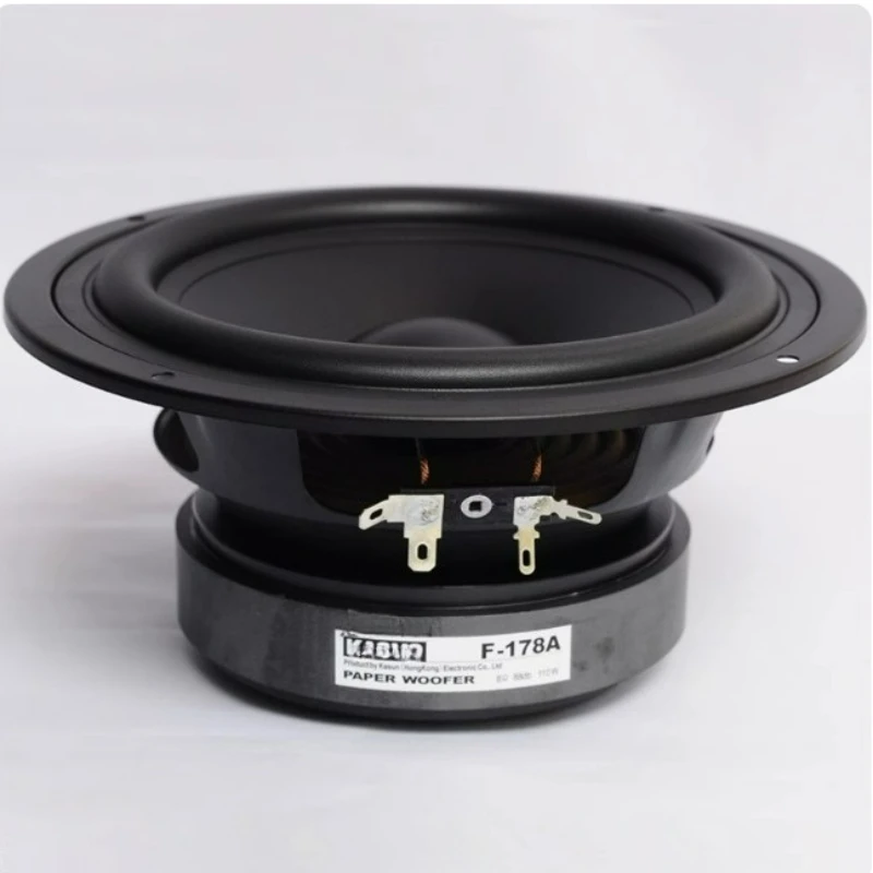 SOTAMIA 1PCS 6.5 인치 미드베이스 스피커 8 Ohm 110W 운모 코팅 종이 트레이 HIFI 라우드 스피커 데스크탑 책장 스피커 시스템