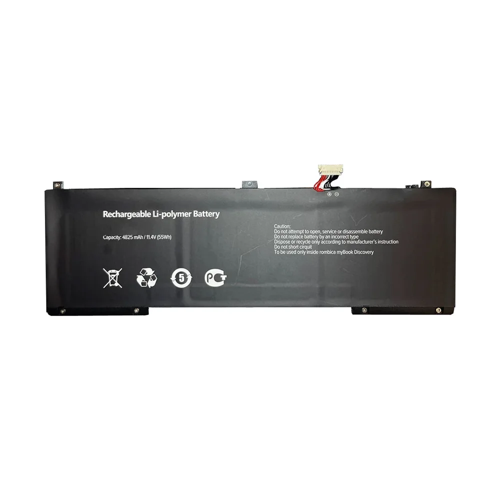 Laptop Battery For ROMBICA For MyBook For Eclipse PCLT-0035 11.4V 4800mAh 55Wh New