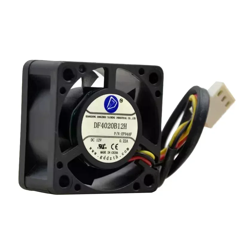 4020 12V 0.22A DF4020B12H 4CM H13 Switch Large Air Volume High-Performance Cooling Fan for Electronic Devices