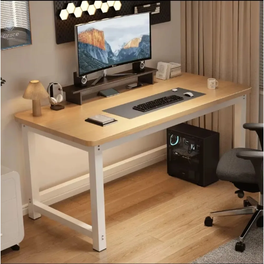 Modern Style Simple Thickened Carbon Steel Computer Desk with 50mm Square Tube