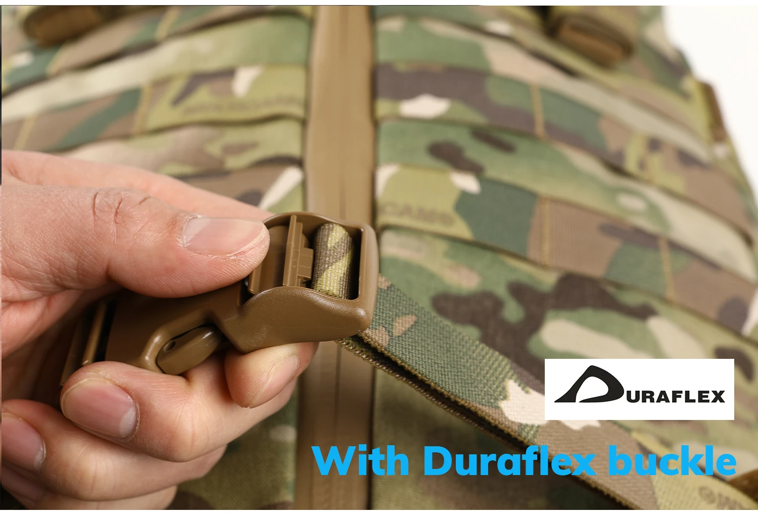 34L 500D Cordura Taktischer Rucksack, Funktioneller Pendler-Reise-Outdoor-Bergsteiger-Wanderrucksack, Molle EDC Pack – Detail 11