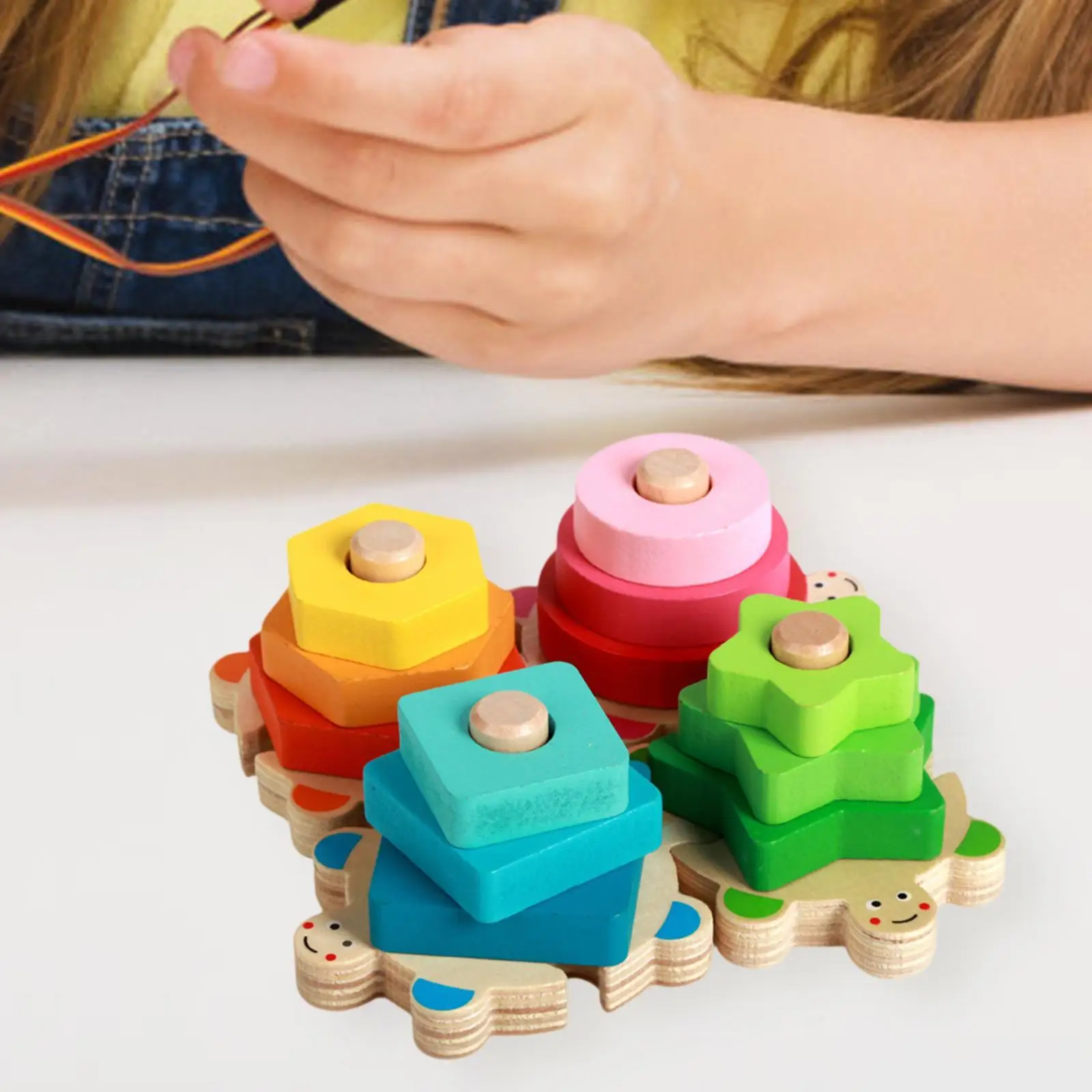 Montessori Toys for Boys Girls Sorting and Stacking Toys Kids Children