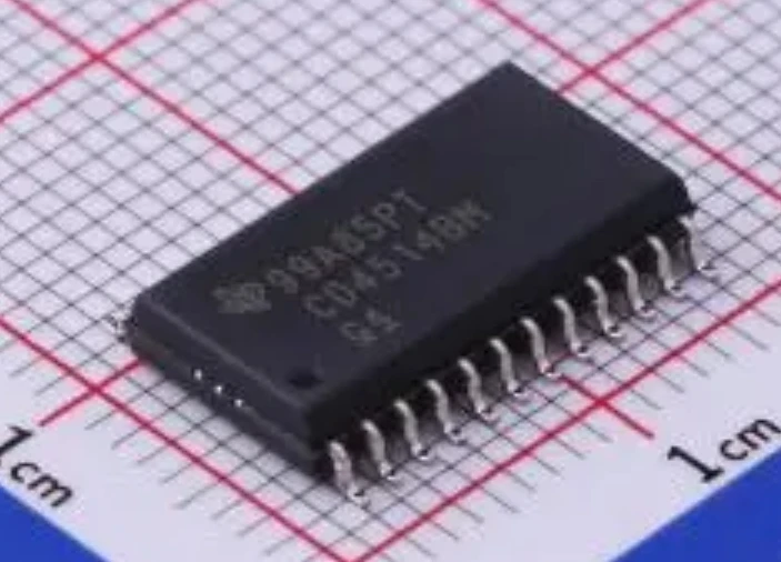 Signal switch/codec/multiplexer CD4514BM96 SOIC-24 TI brand new original imported