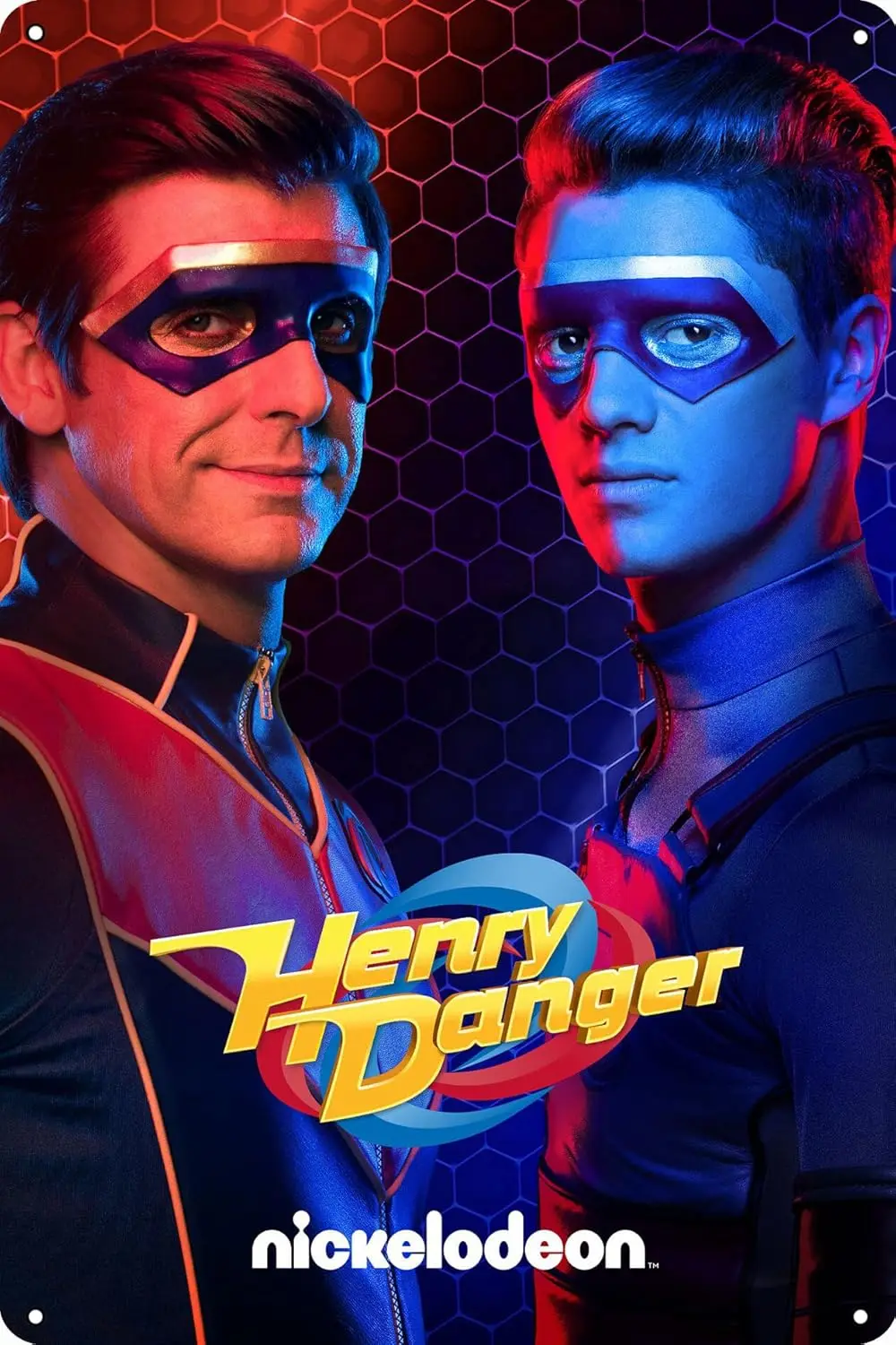 1f,BGFHEEDCSD Henry Danger Season 6 2023 Retro Metal Tin Sign Vintage Room Decor Poster for Home Coffee Bar Wall Art Decor 8x12