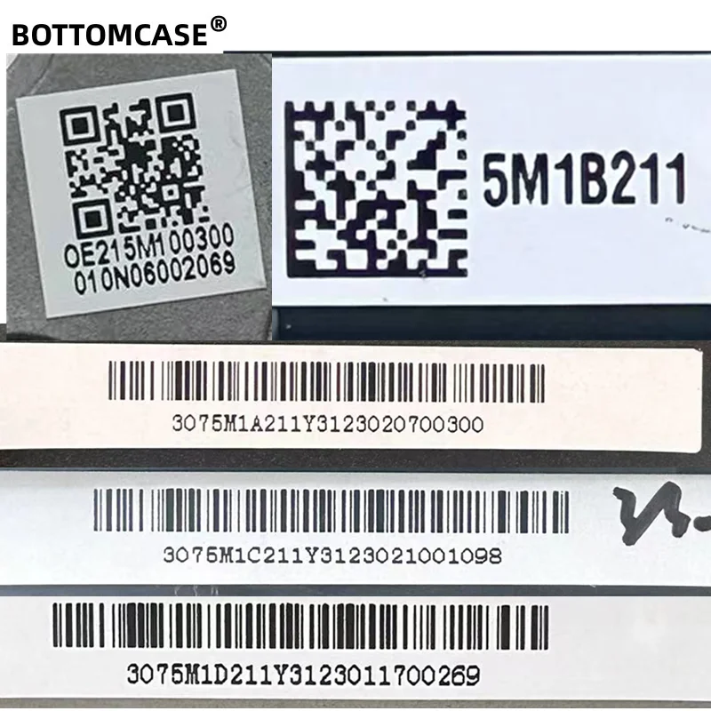 BOTTOMCAS New For MSI GE68HX MS-15M1 LCD Back Cover Top Case /LCD Bezel /Upper Case Palmrest Cover/Bottom Case Cover/LCD Hinges