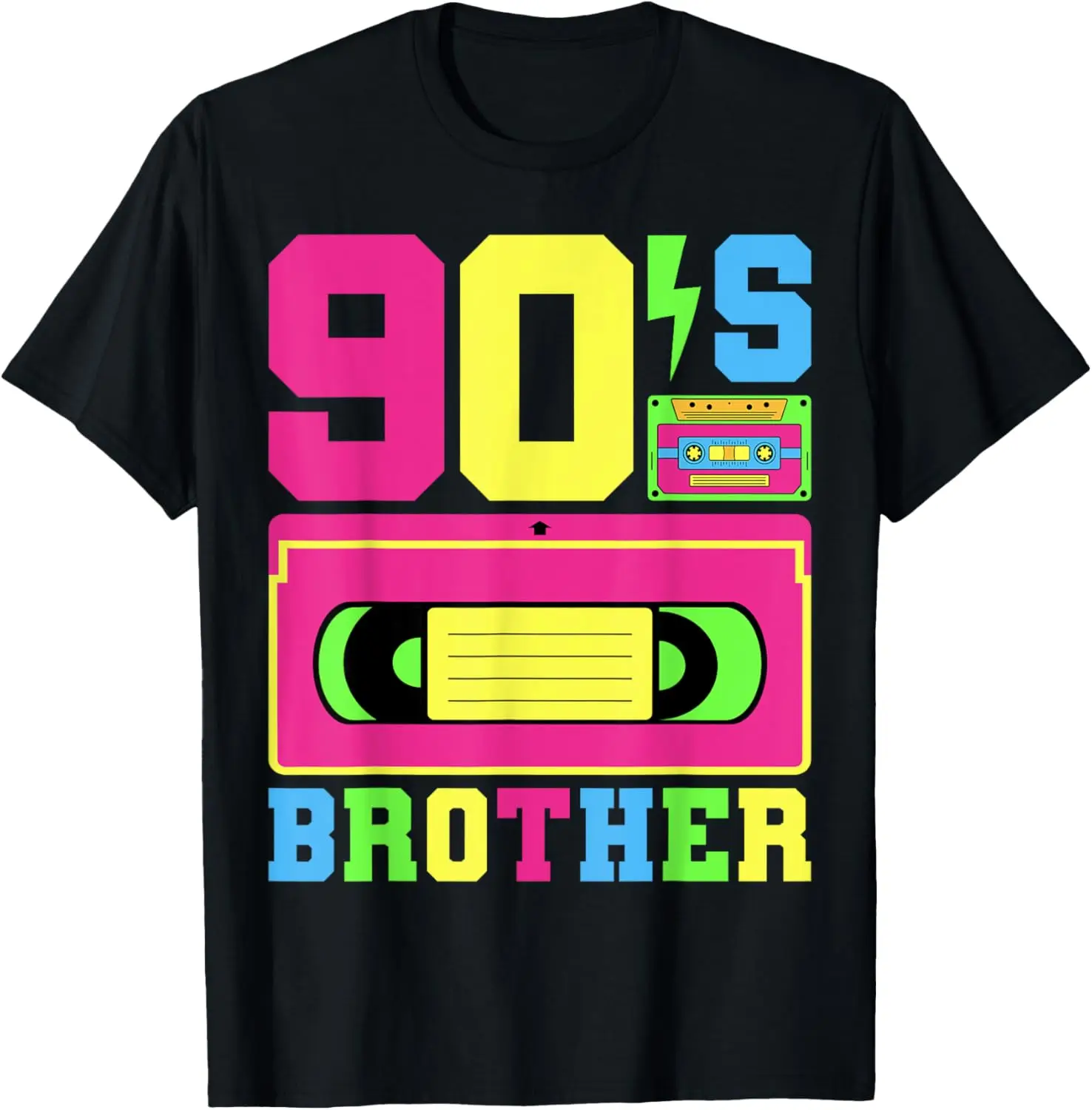 90's Brother 1990s Themed Party Costume Nineties Outfit 90s T-Shirt