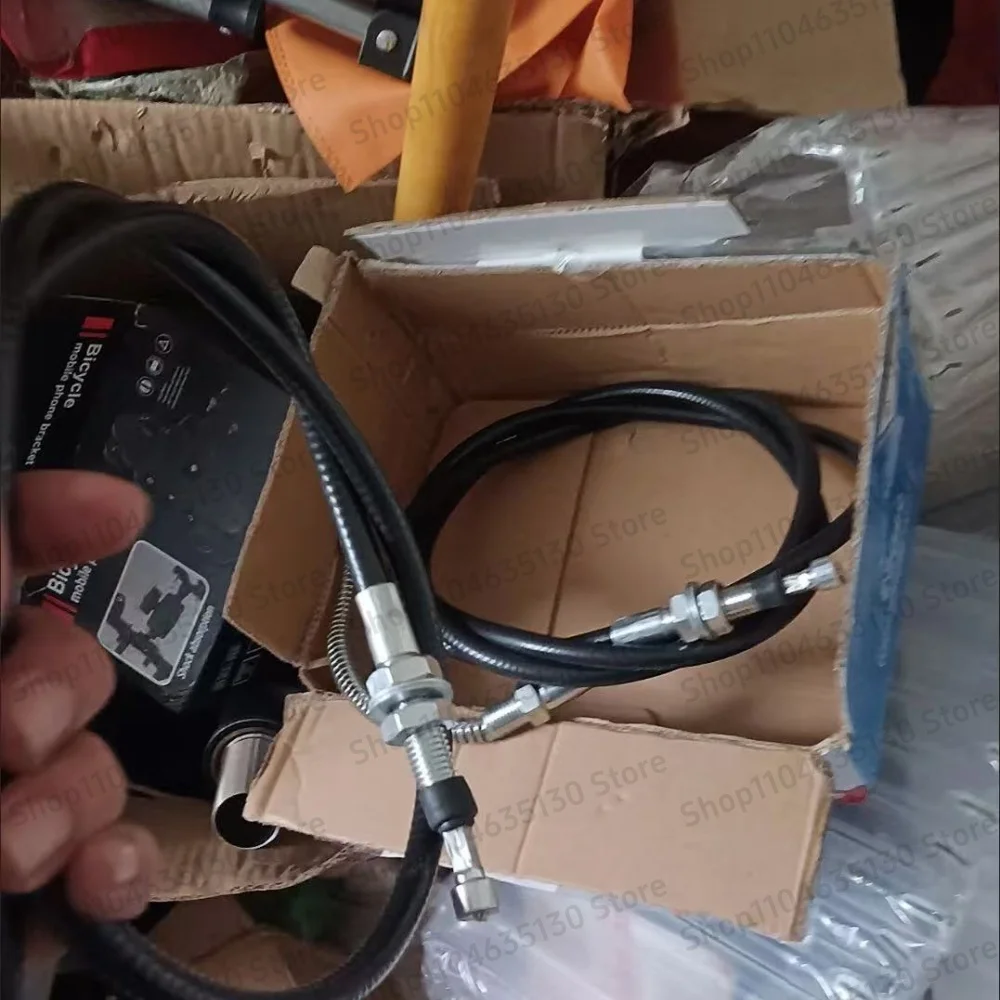 For Heli forklift brake cable H2000 2-3T model brake cable OC11246 (short left end, long right end) hand brake cable