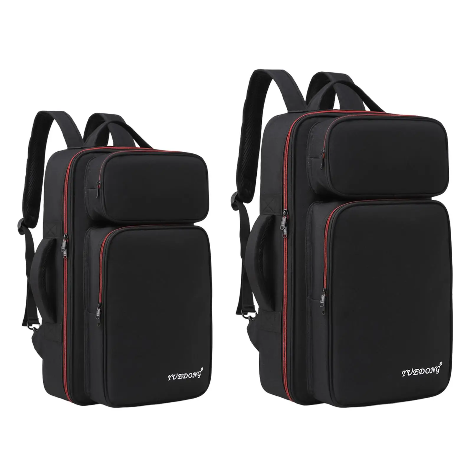 Universal Bass Effect Board Carry Case High Density Padding Zipper Pouch Guitar Accessories for Drum Pad Storage