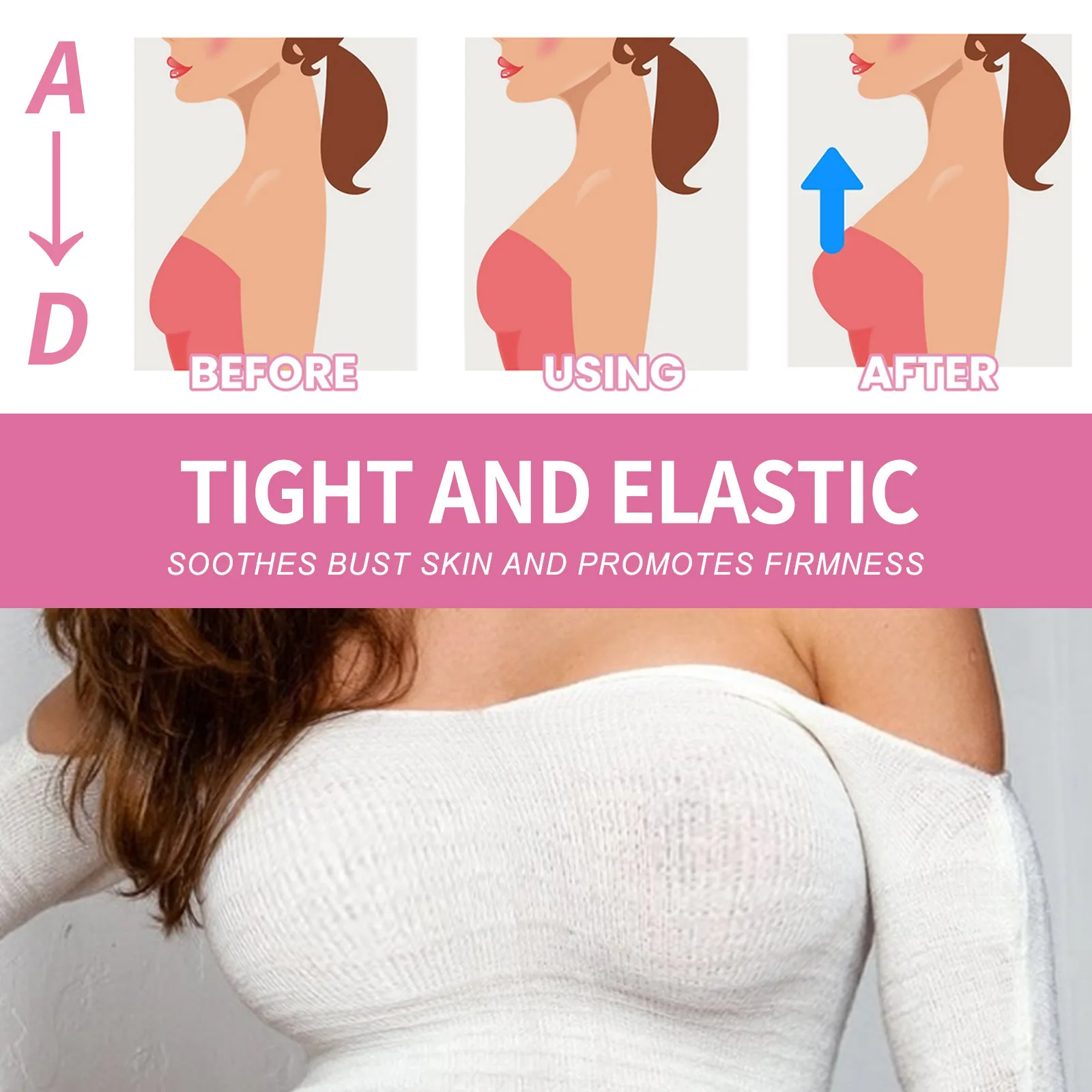 

4 Piece Invisible Stick-On Lift Bra Fashion Body Boob Push Up Tape Invisible Boobtape Bra for Big Breas Bra Padding Chest Patch