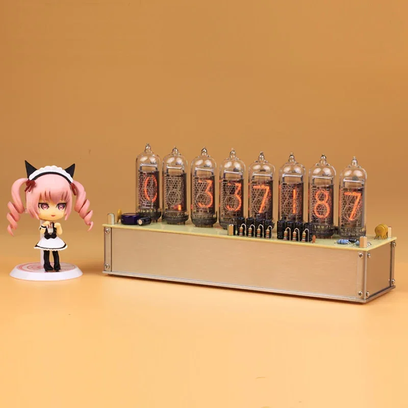 BC World Line Rate of Change Detector, Divergence Meter Steins, Glow Tube Clock, NL-5440A and IN-14 Glow Tubes, can use 20 Years