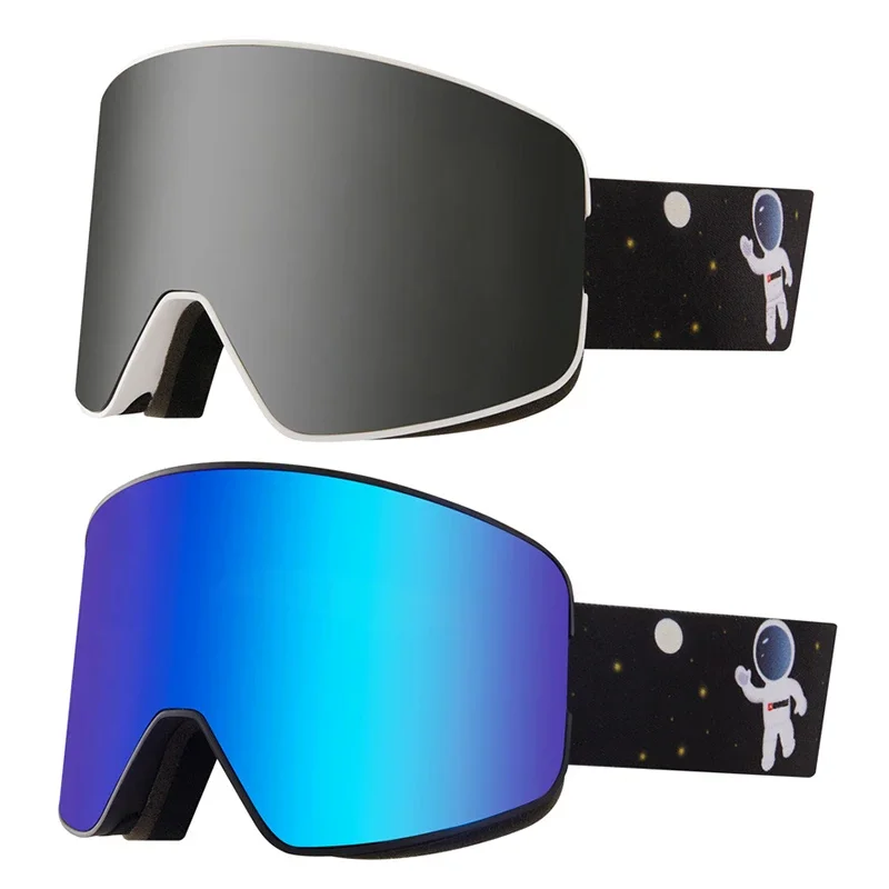 Winter Sport Antifog Women Skiiing Googles Outdoor Mountain Men Snowboard Glasses Ultraviolet-proof Male Snowmobile Eyewear