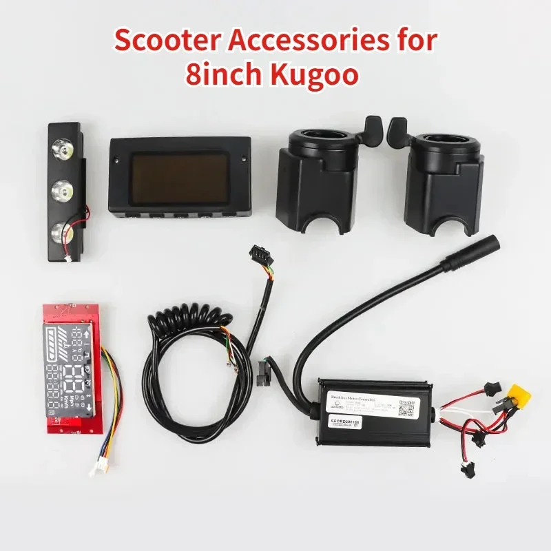 Metal Display Panel Motherboard Dashboard Electric Scooter Controller Kit for 8 Inch KUGOO Electric Scooter Accessories