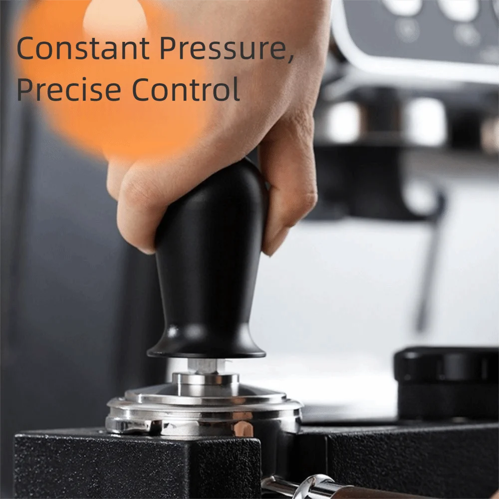 

Основание из нержавеющей стали, тампер для кофе, плоское дно, деревянная ручка, выравниватель кофе, нескользящий съемный пресс для кофейного порошка, использование в кафе