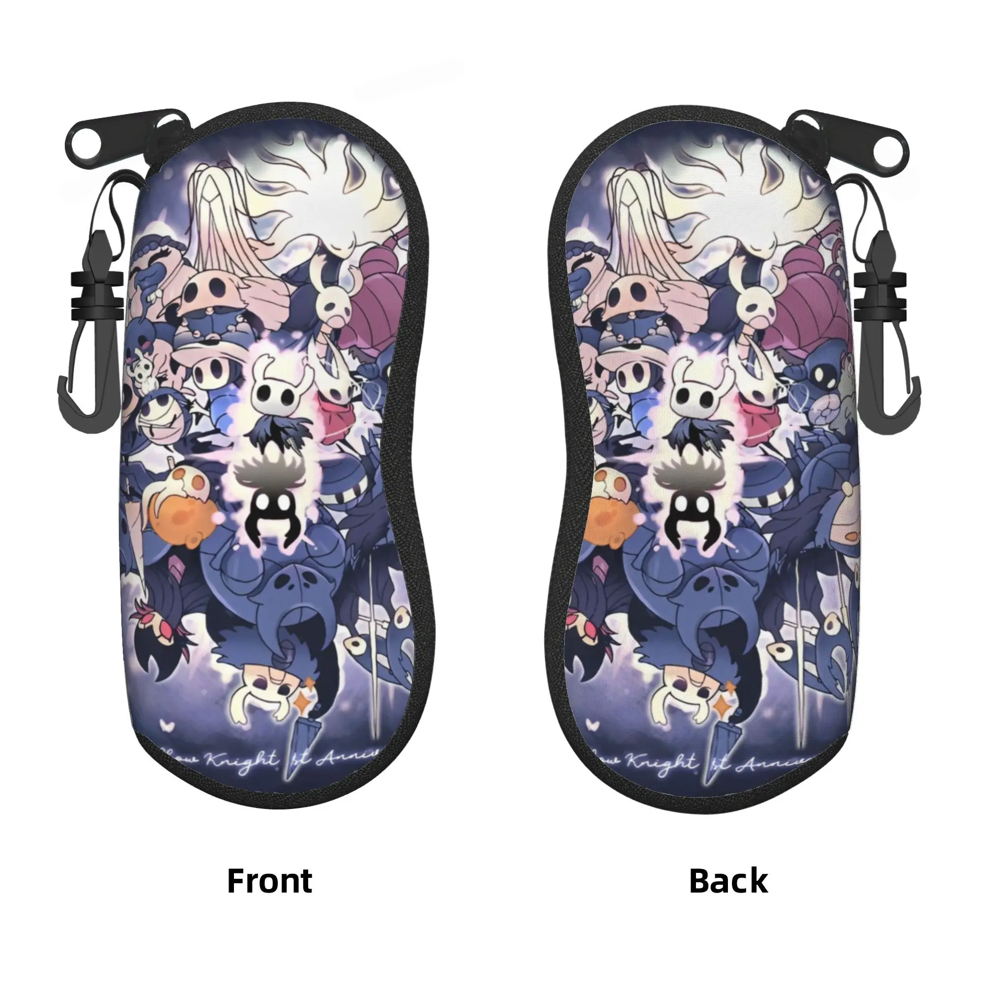 Hollow Knight Glasses Case Cover Game Funny Cartoon Travel Sunglasses Pouch For Men Women Eyewear Accessory Original Glasses Box