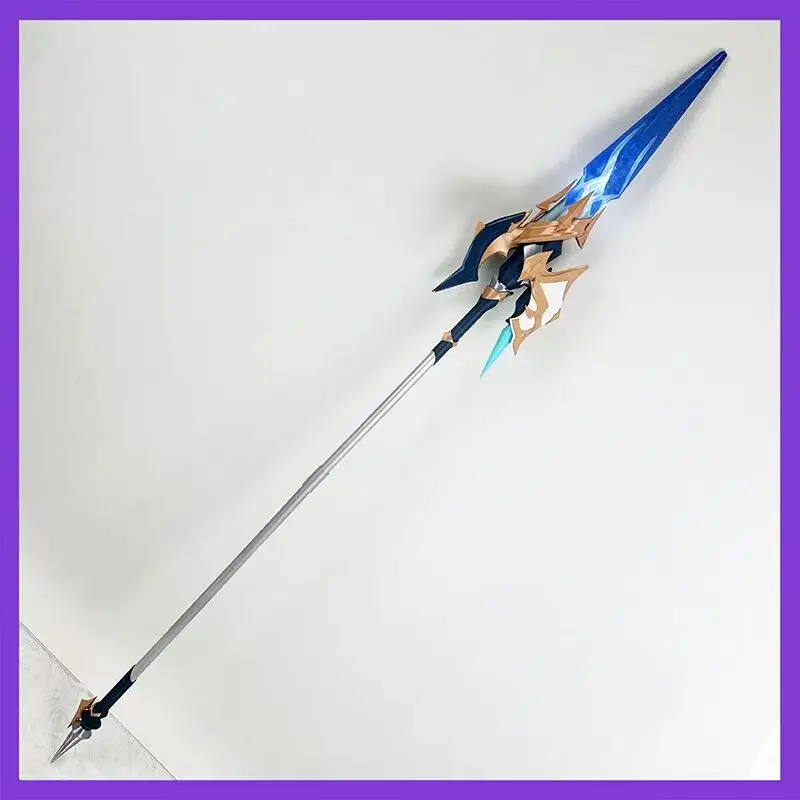 Lohen Luminous Spear Weapons Game Genshin Impact Cosplay Prop Lohen Exclusive Prop Halloween Christmas Party Costume Accessories