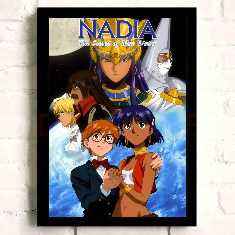 ناديا سر المياه الزرقاء أنيمي DIY لزجة المشارك خمر غرفة بار مقهى ديكور ديكور المنزل