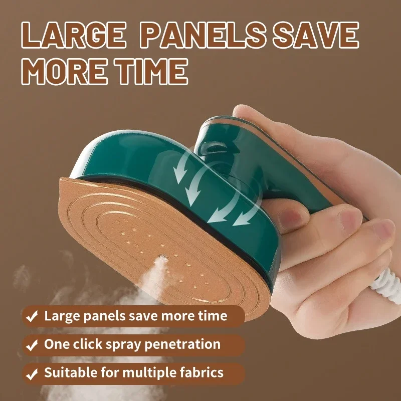 ماكينة كي معلقة صغيرة مكواة بخار منزلية ماكينة كي متجر الملابس ماكينة كي مريحة محمولة باليد