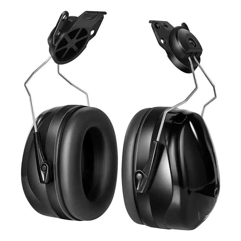 [T28C] Cap-Mounted Ear Muff, NRR 22DB Adjustable Hard Hat Ear , Comfortable Cap Mounted Hearing Protection