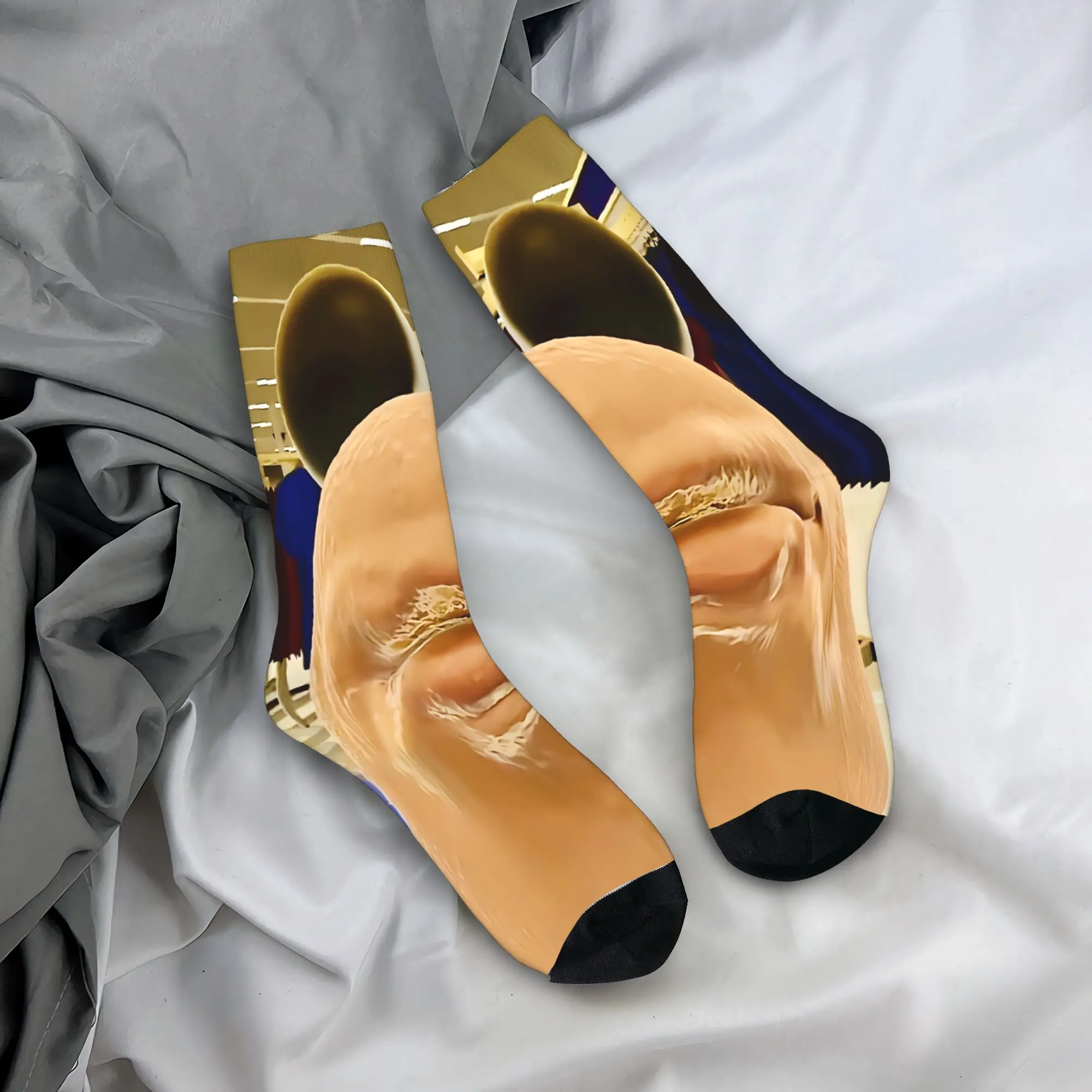 

Marcus The Worm носки противоскользящие чулки унисекс мужские высококачественные уличные носки осенние забавные носки на заказ