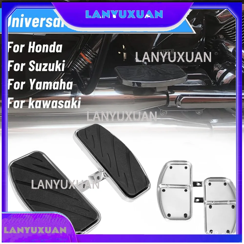 2026  motorcycle accessories modified front and rear large pedals, rest pedals, suitable for Honda VTX 1300/1800