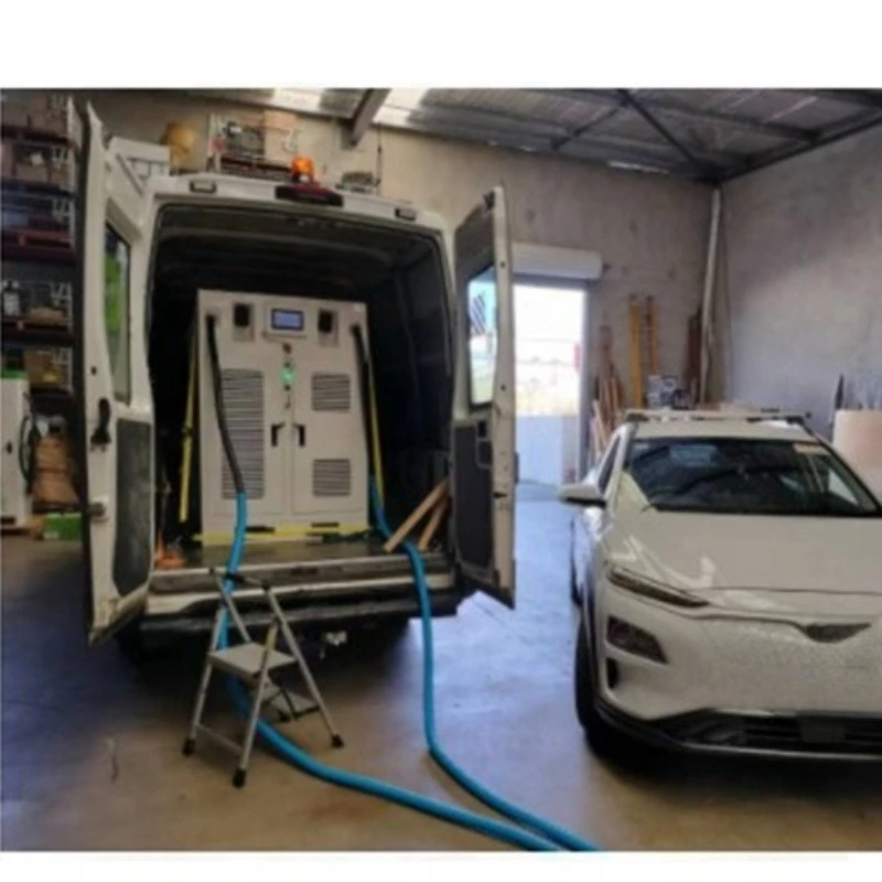 158KWH Mobile Energy Storage Ev Car Power Bank Charging Station Portable Power Station for Electric Car