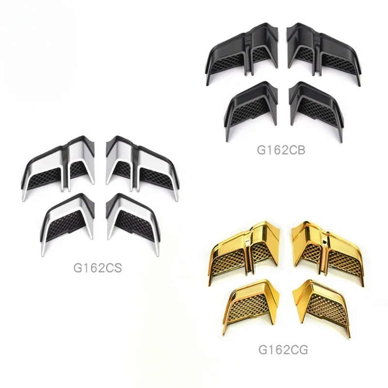 Simulation Decoration Wheel Eyebrow Side Exhaust Ventilation Grille Kit For 1/10 Rc Crawler Car Trxs Trx4 G500 Trx6 G63 G162c